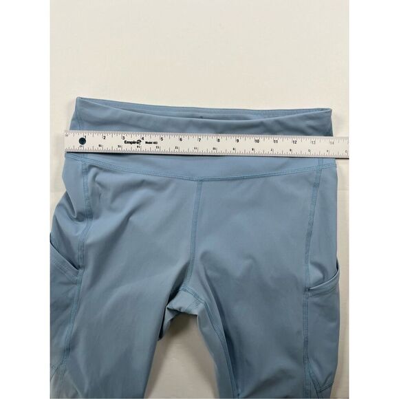 Outdoor Voices High Waisted Side Pocket Leggings Womens Size Medium Blue - Picture 7 of 13
